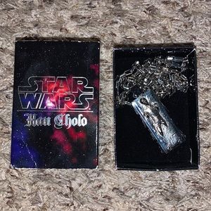 Han Cholo Star Wars Han Solo in carbonite chain